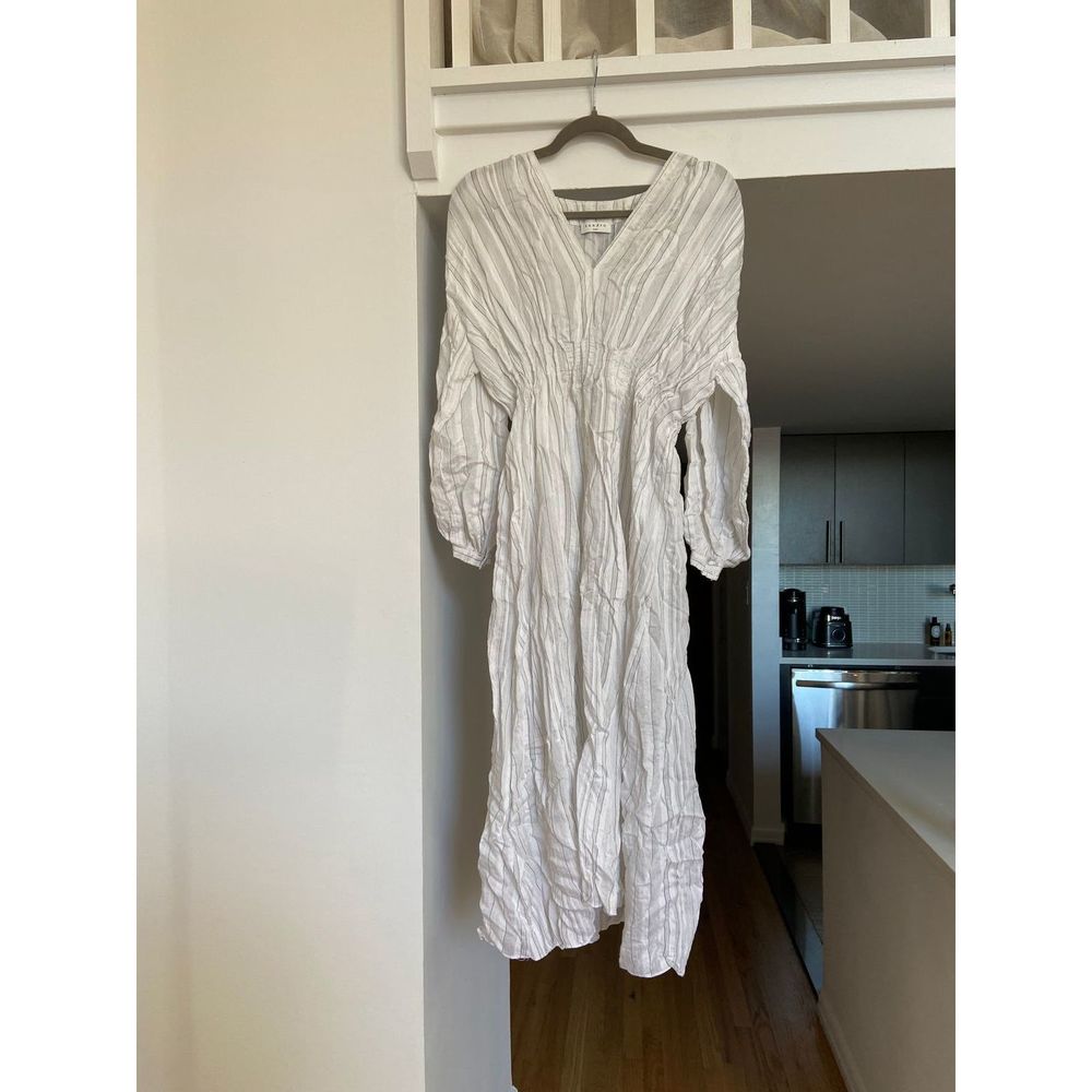 Long white dress